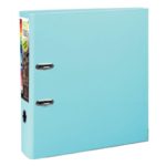Classeur ? levier A4+ Prem' Touch Dos 5cm Bleu clair