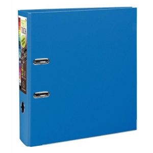 Classeur ? levier A4+ Prem' Touch Dos 8cm Bleu