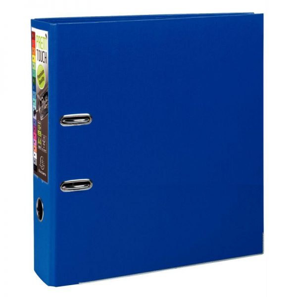 59029 - Classeur à levier A4+ Prem' Touch Exacompta Dos 8cm Bleu Foncé Classeur ? levier A4+ Prem' Touch Dos 8cm Bleu fonc? – Image 1