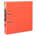 Classeur ? levier A4+ Prem' Touch Dos 8cm Orange