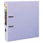 Classeur ? levier A4+ Prem' Touch Dos 8cm Lilas