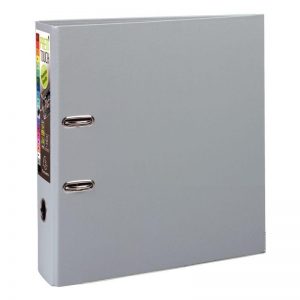 Classeur ? levier A4+ Prem' Touch Dos 8cm Gris