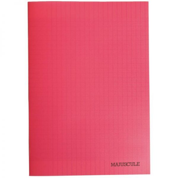 68258 - Cahier PP Majuscule 96 pages A4 Séyès Rouge Cahier PP 96 pages A4 SEYES Jaune – Image 2