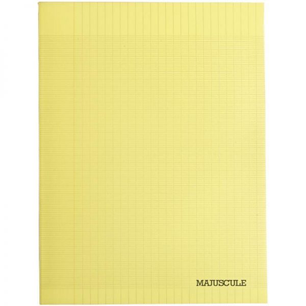 68264 - Cahier PP Majuscule 96 pages 24x32 cm Séyès Jaune Cahier PP 96 pages 24x32 cm Violet 79855 – Image 4
