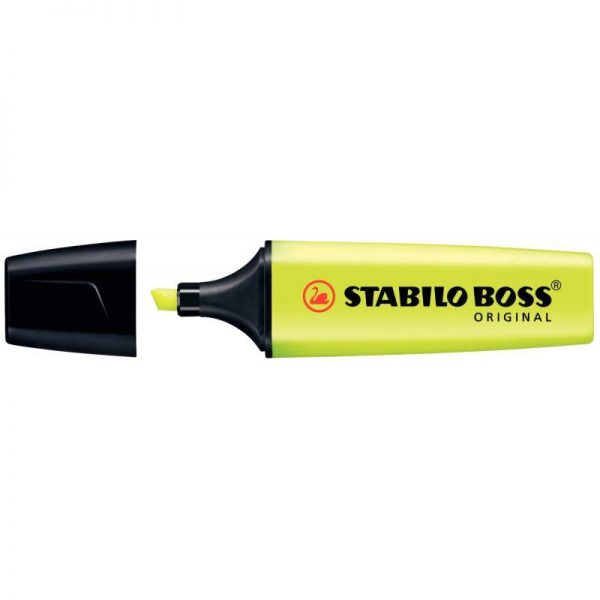 01423 - Surligneur Stabilo Boss Original Jaune Surligneur Stabilo Boss Original Rose – Image 5