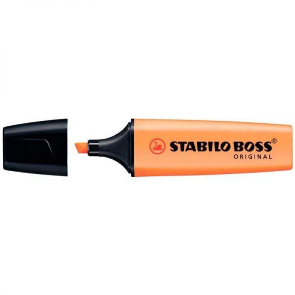 01424 - Surligneur Stabilo Boss Original Orange Surligneur Stabilo Boss Original Rose – Image 2