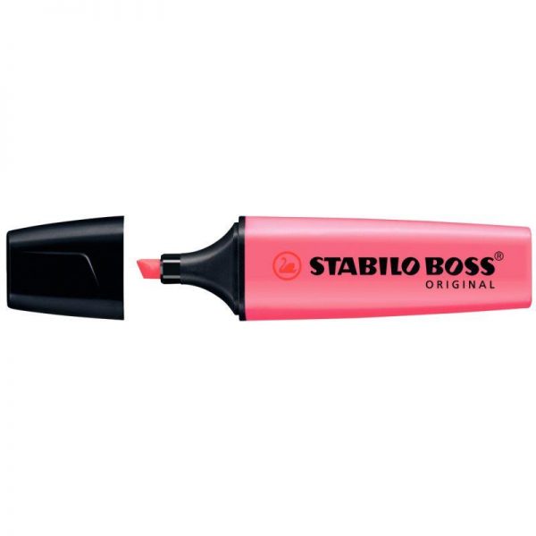 01425 - Surligneur Stabilo Boss Original Rose Surligneur Stabilo Boss Original Rose – Image 1