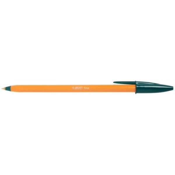 12611 - Bic Cristal fine Vert Bic Cristal fine Noir – Image 2
