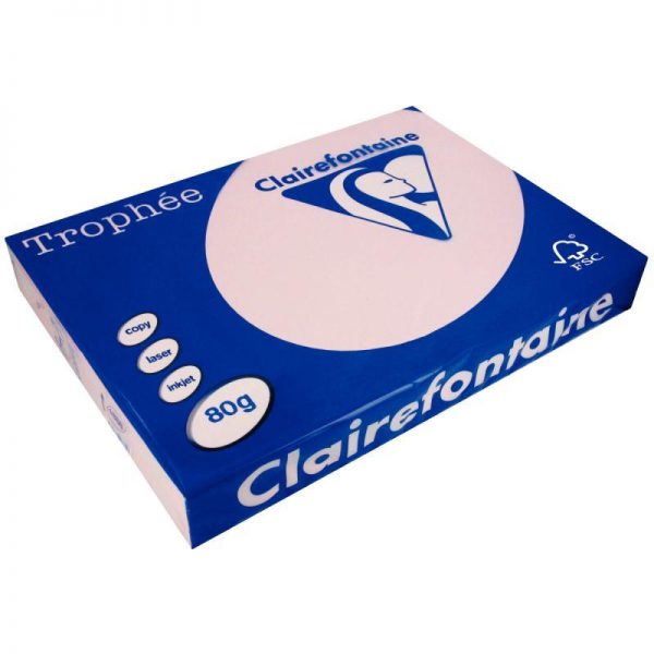 15848 - Ramette A3 500 feuilles 80g Clairefontaine Rose Pastel Ramette A3 500 feuilles 80g Clairefontaine Canari – Image 4