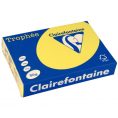 15853 - Ramette 500 feuilles 80g Clairefontaine Jaune Soleil