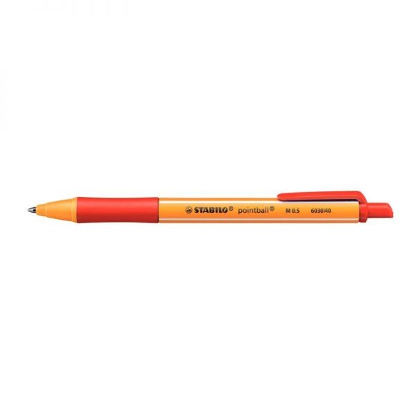 24068 - Stylo Stabilo Pointball Rouge Stylo Stabilo Pointball Rouge – Image 1