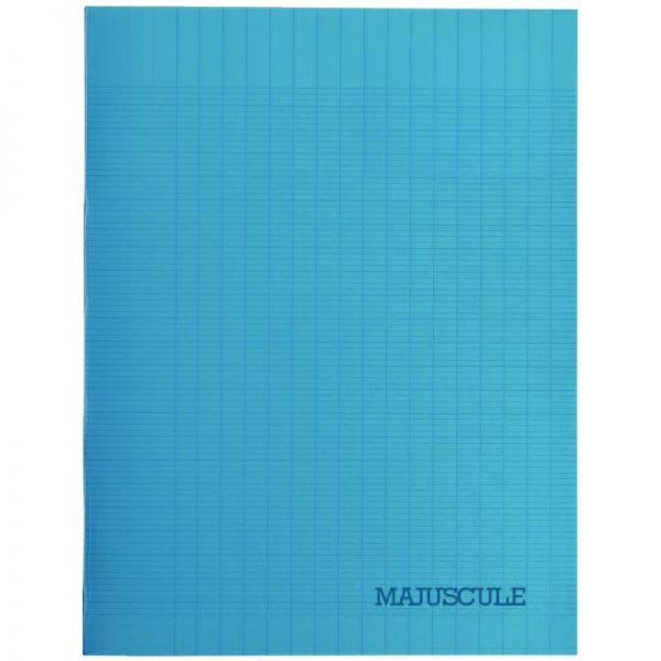 26974 - Cahier PP Majuscule 140 pages 24x32 cm Séyès Bleu Cahier PP 140 pages 24x32 cm Séyès Incolore – Image 4