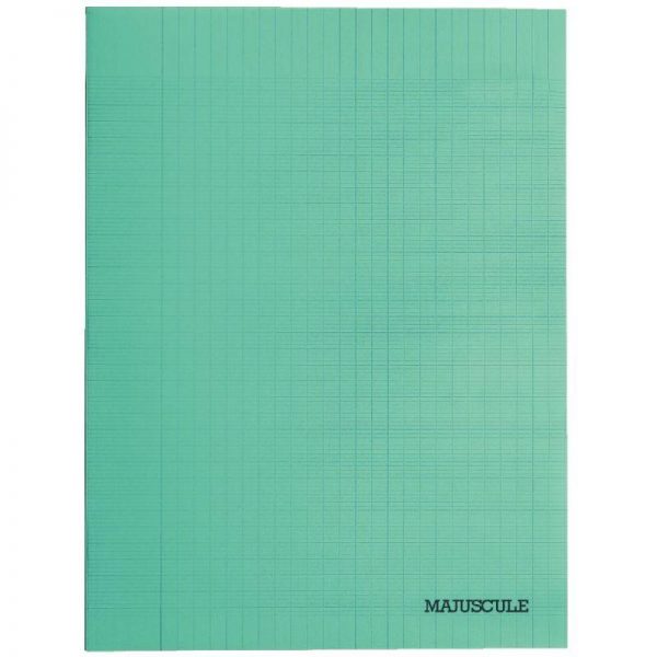 26976 - Cahier PP Majuscule 140 pages 24x32 cm Séyès Vert Cahier PP 140 pages 24x32 cm Séyès Incolore – Image 3