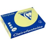 Ramette A4 500 feuilles 80g Clairefontaine Jonquille