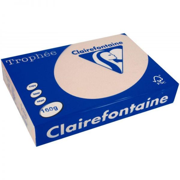 36789 - Ramette A4 250 feuilles 160g Clairefontaine Saumon Ramette A4 250 feuilles 160g Clairefontaine Vert Pastel – Image 5
