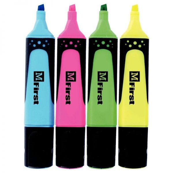 Pochette de 4 surligneurs Grip M-First – Image 1