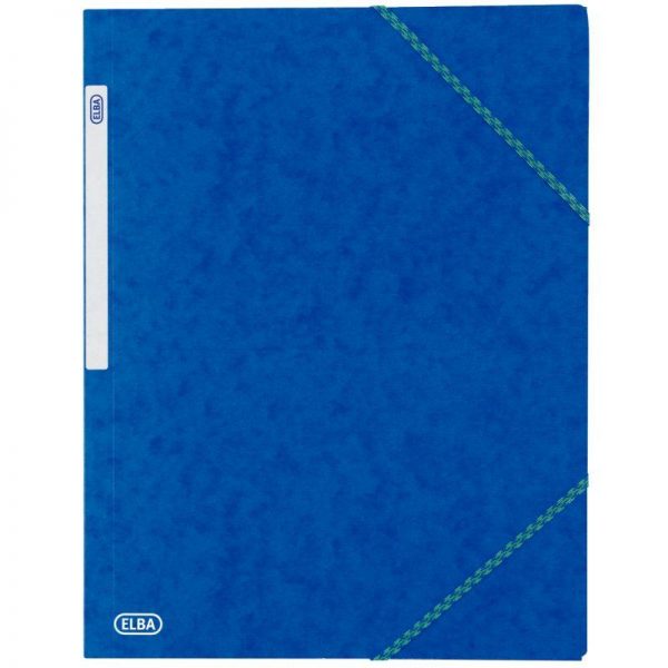 63036 - Chemise 3 rabats à élastiques Business Bleu Chemise 3 rabats ? ?lastiques Business Bleu – Image 1