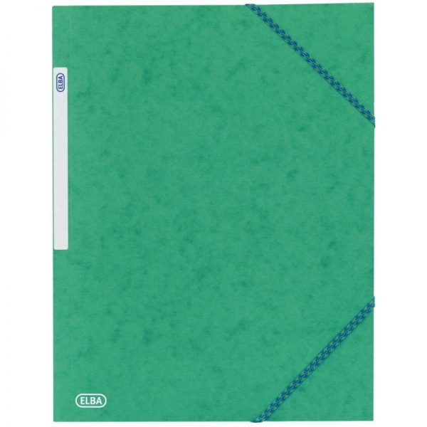 63039 - Chemise 3 rabats à élastiques Business Vert Chemise 3 rabats ? ?lastiques Business Bleu – Image 8