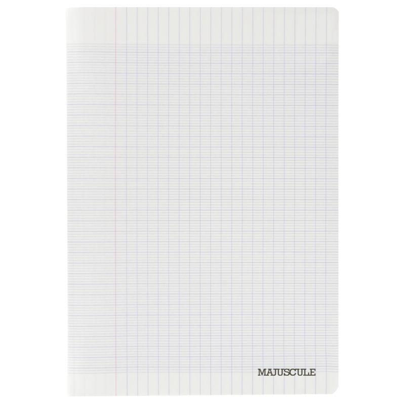 Cahier de notes 44 pages format 21 x 29,7 cm (A4) à la marque Majuscule
