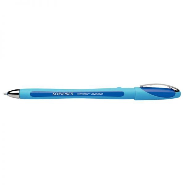 82057 - Stylo bille Schneider Slider Memo Bleu Stylo bille Schneider Slider Memo Noir – Image 2