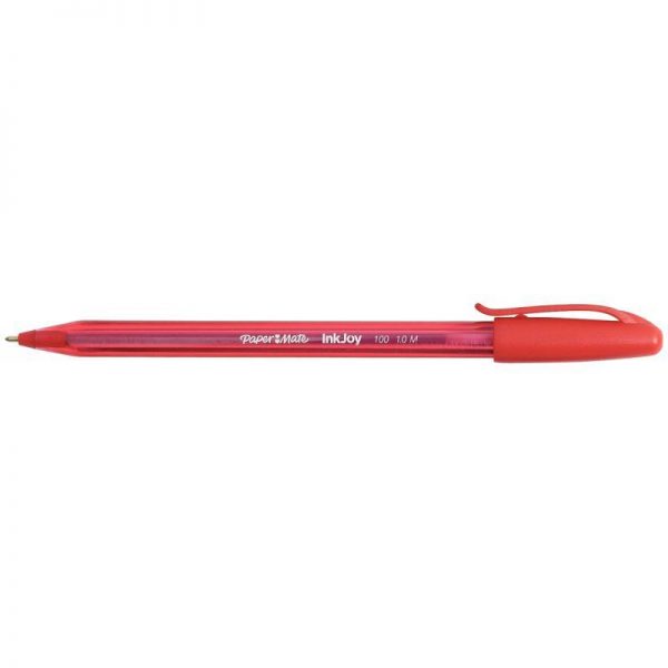 84859 - Stylo Paper Mate Inkjoy 100 Rouge Stylo Paper Mate Inkjoy 100 Noir – Image 3
