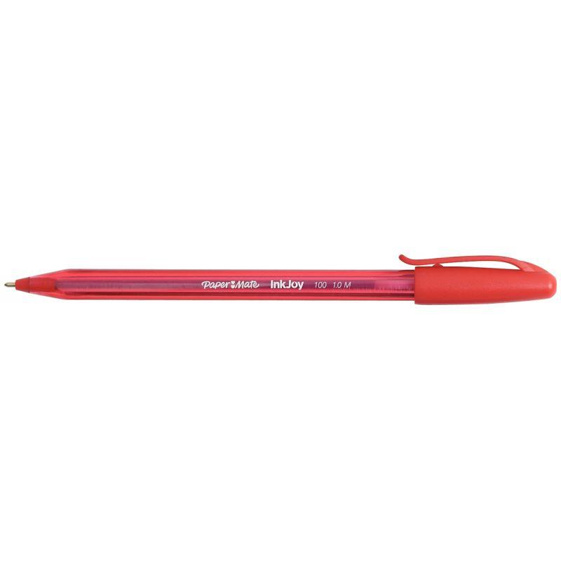 Stylo Paper Mate Inkjoy 100 Rouge - La Grande Papeterie