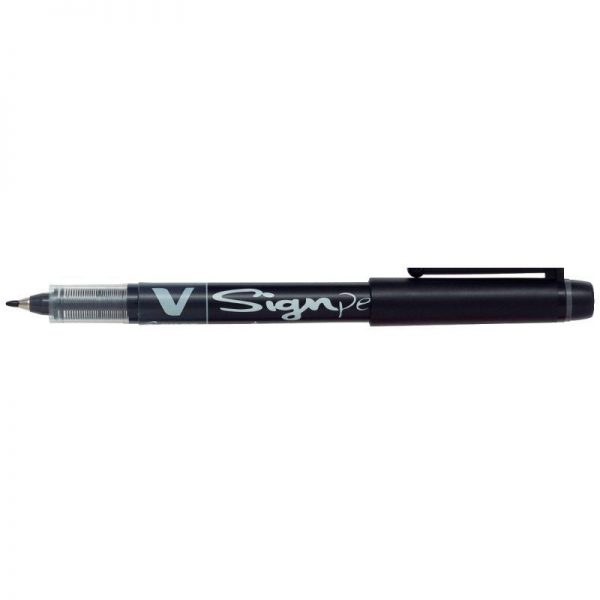 34655 - Feutre Pilot V-Sign Pen Noir Feutre Pilot V-Sign Pen Vert – Image 3