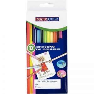 Boîte de 12 crayons de couleur - Evolution ECOlution - Bic Kids - Dessiner  - Colorier - Peindre