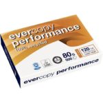 Ramette A4 500 feuilles 80g Evercopy Performance 100% recycl?