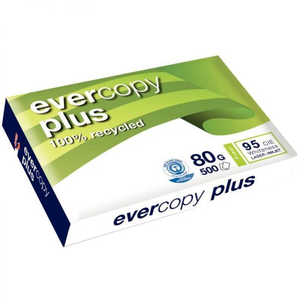 Ramette A3 500 feuilles 80g Evercopy Plus 100% recycl? – Image 1