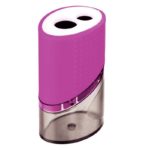 Taille-crayons en m?tal avec r?serve