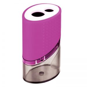 Taille-crayons en m?tal avec r?serve