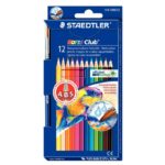 Etui de 12 crayons de couleurs Staedtler Noris Club Aquarell