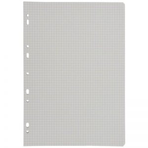 Sachet 50 Feuilles Mobiles Perfor?es A4 5x5 90g