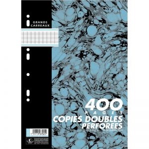 Sachet 200 feuilles mobiles perforées A4 SEYES 80g – Image 2