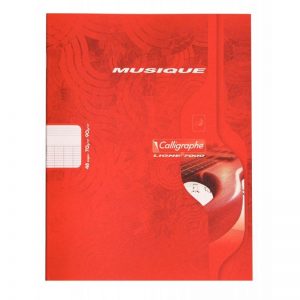 Cahier de Musique PP 48 pages 17x22 cm SEYES