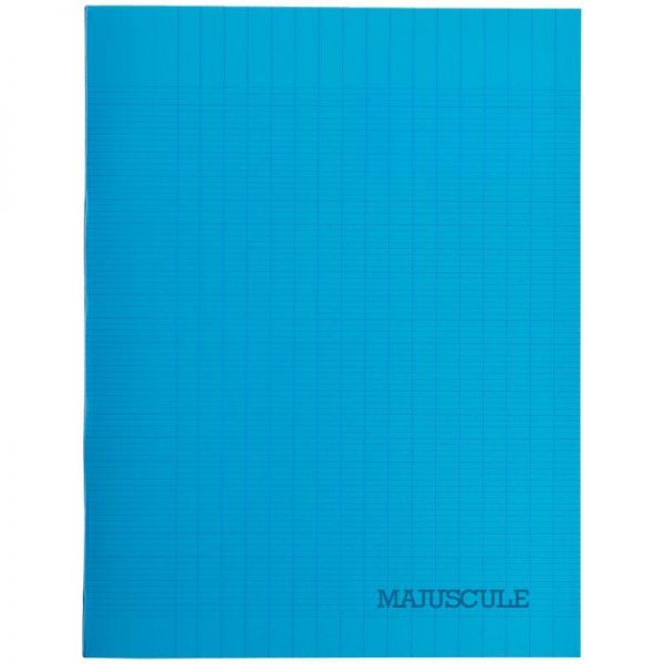 68242 - Cahier PP 48 pages 17x22 cm Séyès Bleu Cahier PP 48 pages 17x22 cm S?y?s Orange – Image 2