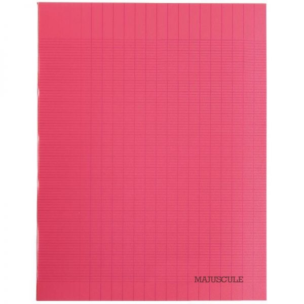 68243 - Cahier PP 48 pages 17x22 cm Séyès Rouge Cahier PP 48 pages 17x22 cm S?y?s Orange – Image 3