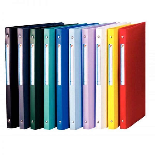 Classeur PP A4 Business 4 anneaux Dos 20 mm Bleu Roi – Image 1