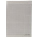 Cahier PP 48 pages 17x22 cm S?y?s Gris Perle
