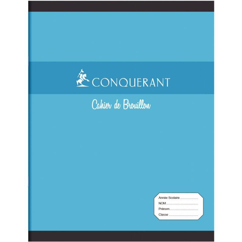 Lot de 5 cahiers de brouillon - 17 x 22 cm - 96 pages grands