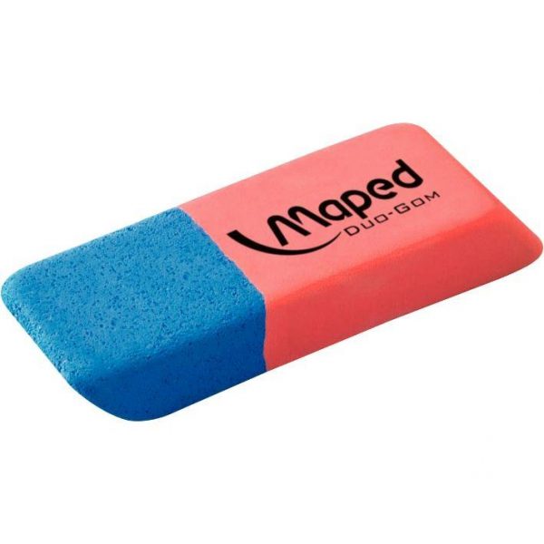 Gomme bicolore PM Encre Crayon Maped – Image 1