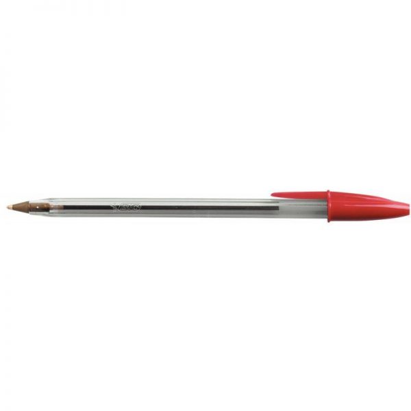 Stylo Bic Cristal Rouge – Image 1