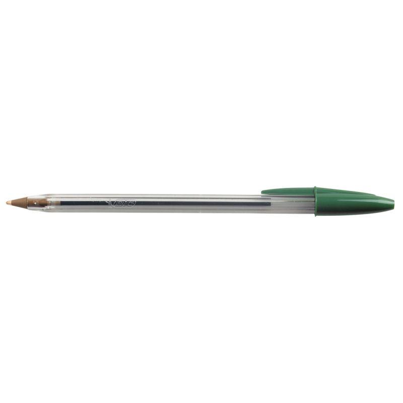 Stylo Bic Cristal Vert - La Grande Papeterie