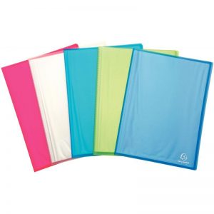 Protège Document Chromaline 60 vues Assortis Exacompta