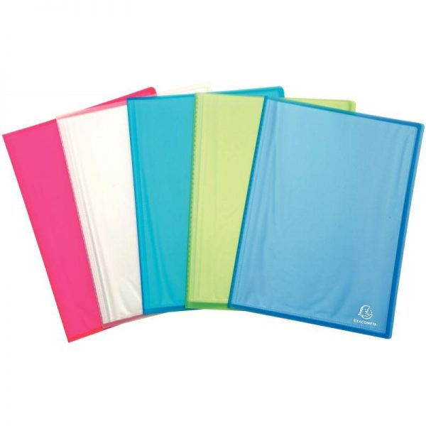 Protège Document Chromaline 60 vues Assortis Exacompta – Image 1