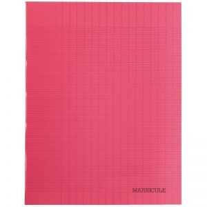 Cahier PP 64 pages 17x22 cm Seyès Rouge