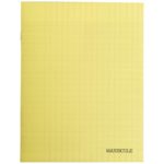 Cahier PP 64 pages 17x22 cm Seyès Jaune