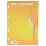 Sachet 50 Feuilles Mobiles A4 Séyès 80G Jaune
