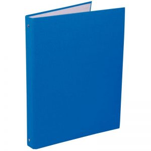 Classeur Plastifié A4 4 anneaux Dos 20 mm Bleu